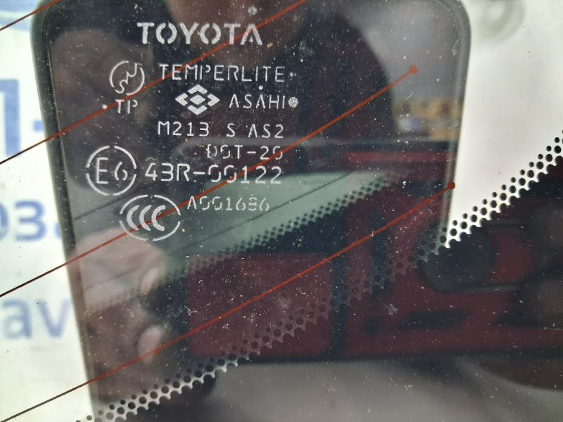 Стекло в кузов заднее левое Toyota Prado 2002-2009 6272060791 (Арт. 66575) Киев - изображение 2