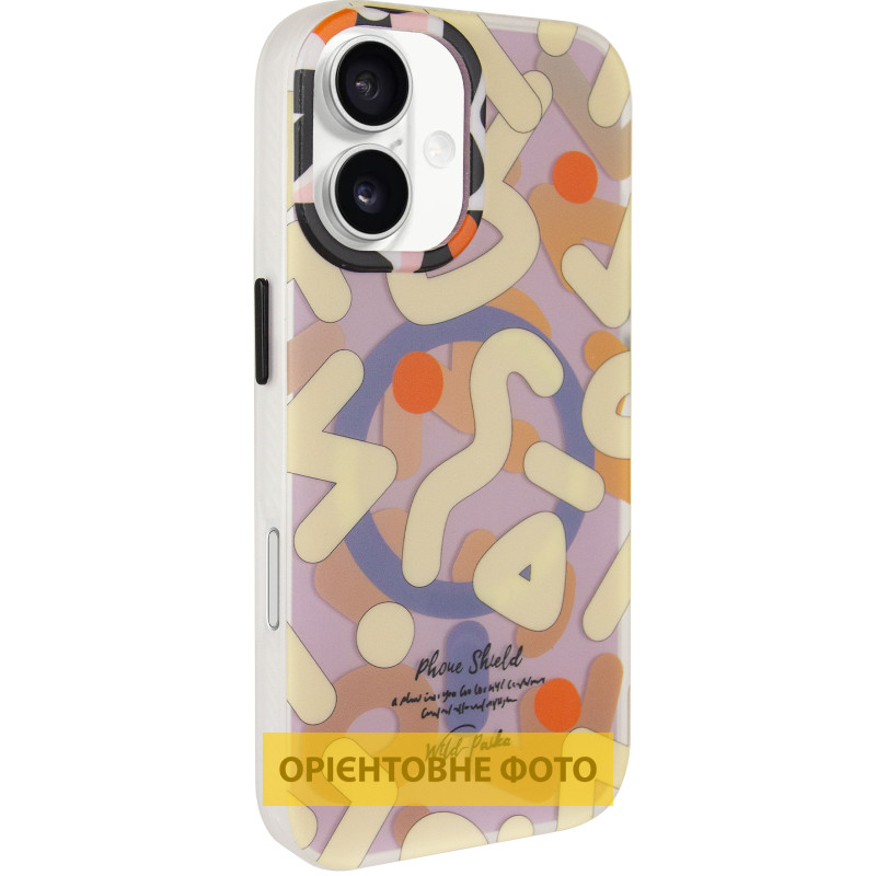TPU чехол Pastel Chaos with Magnetic Fit для Apple iPhone 16 (6.1") Херсон - зображення 2