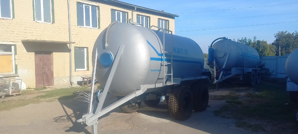 Бочка навозу МЖТ-12 (12м3) гідравлічний насос, мішалка та розкидач Белая Церковь - изображение 8