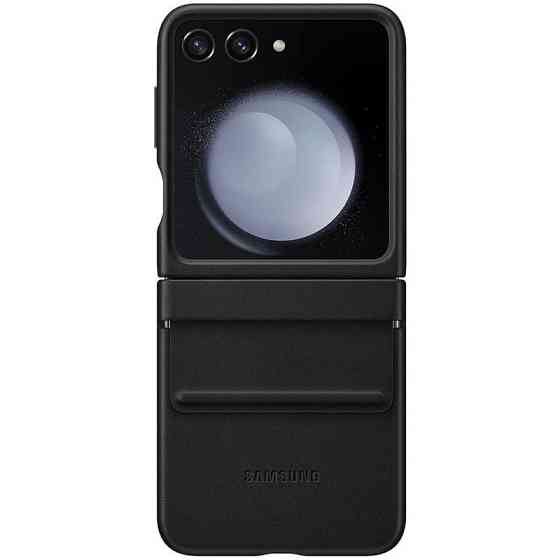 Кожаный чехол Leather Case (AAA) для Samsung Galaxy Z Flip7 Херсон
