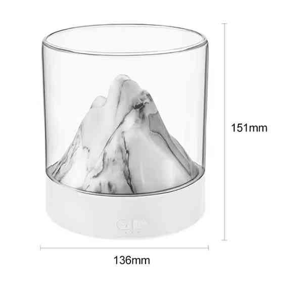 Увлажнитель воздуха с арома D5 Mountain gradient colour 300ml Херсон