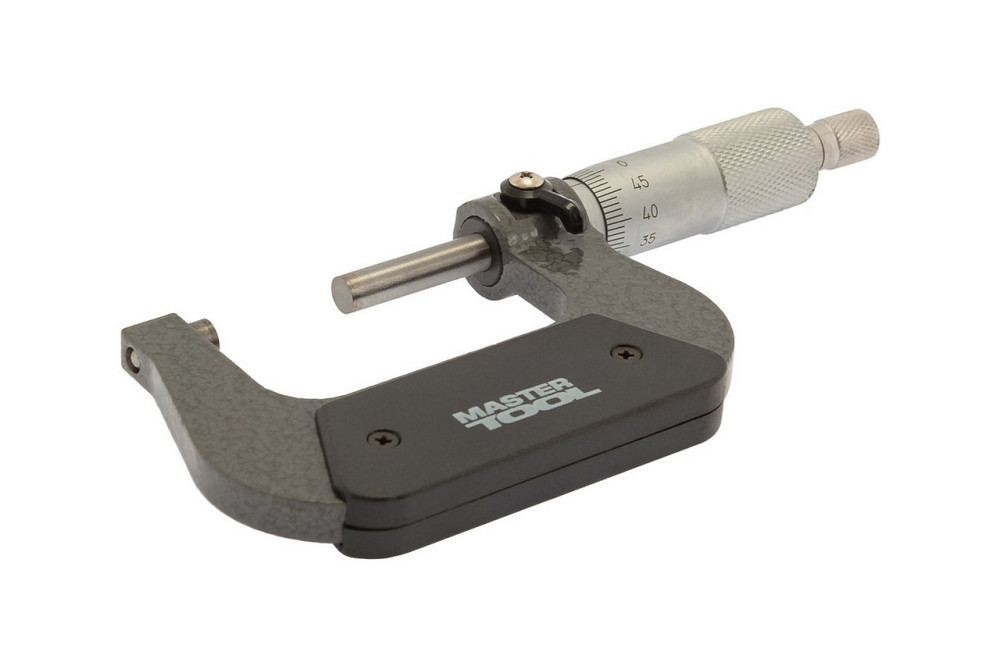 Микрометр MASTERTOOL 25-50 мм точность 0.01 мм 30-0622 Харків - зображення 1
