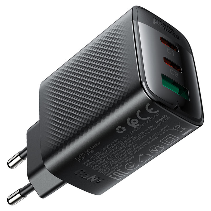 СЗУ Acefast A108 GaN PD67W (1USB-A/2C) Херсон - зображення 4