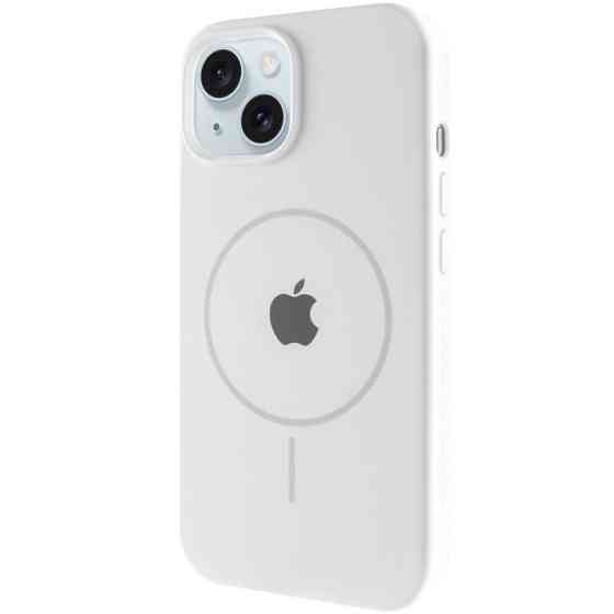 Чехол Silicone Case Full Protective (AA) with MagSafe для Apple iPhone 15 (6.1") Херсон