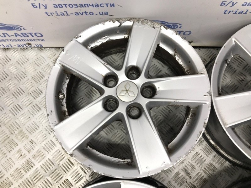 Диски титан комплект R16 Mitsubishi Lancer 10 1.5 БЕНЗИН 4A91 2007 (б/у) Киев - изображение 2