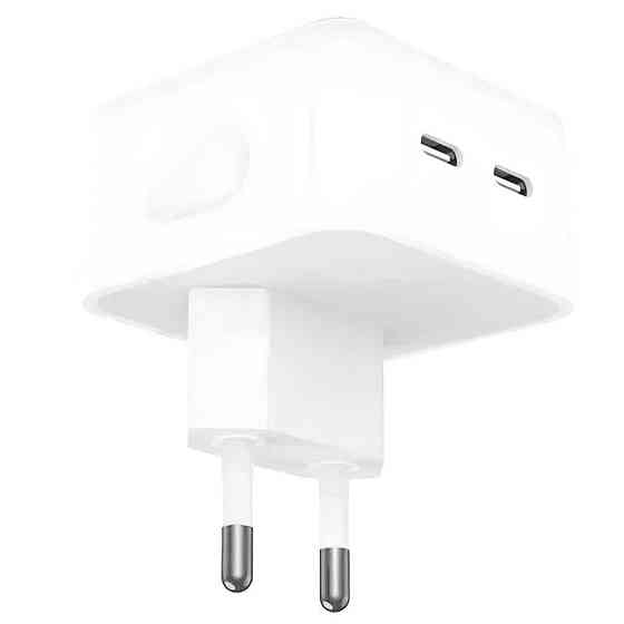 Уценка СЗУ 35W Dual Mini Power Adapter for Apple (2USB-C) (AA) (box) Херсон