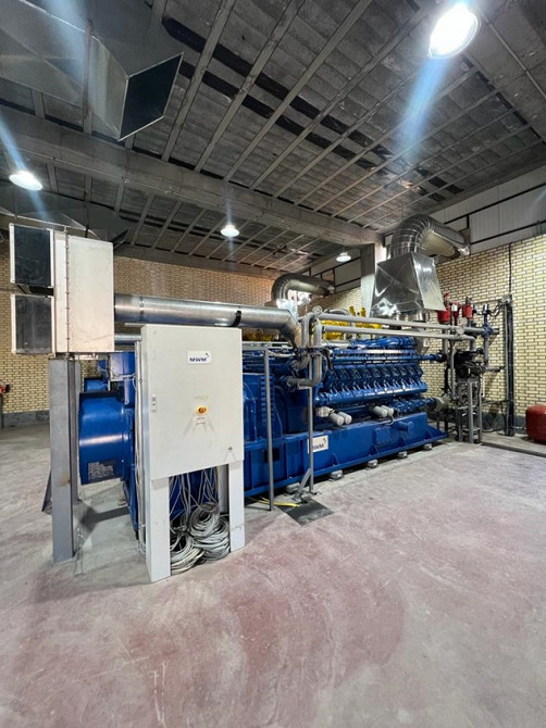 Б/У ГПД MWM 20202V12, 1,2 Mвт, когенерація 2016 р.в. Київ - зображення 1