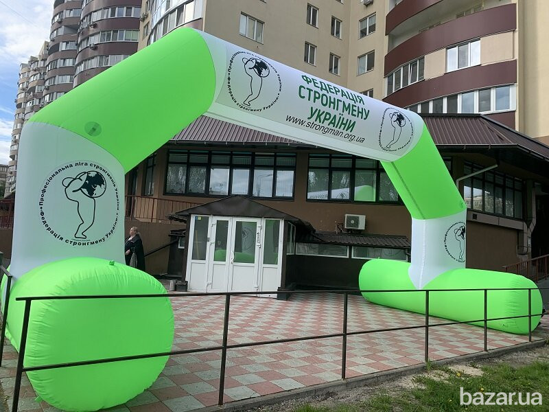 Надувные арки для мероприятий с сублимационной печатью Київ - зображення 1
