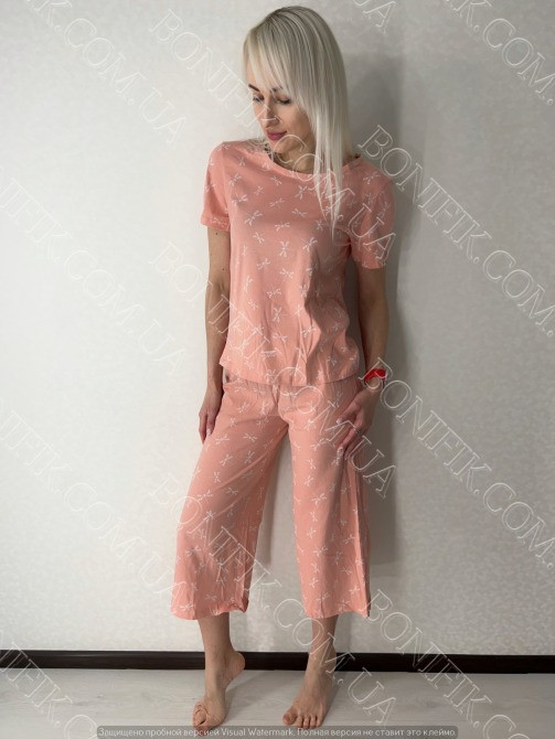 Женский комплект пижамы с бриджами "Air" (арт. LPK 2089/04/01) Кривий Ріг - зображення 1