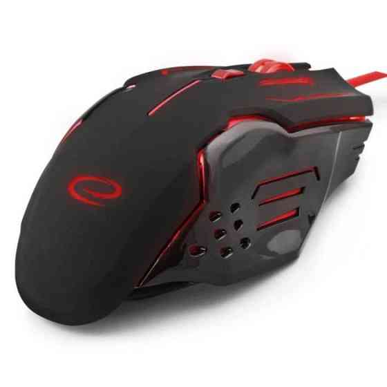 Мышь компьютерная проводная Esperanza MX403 Apache Red EGM403R красная Киев