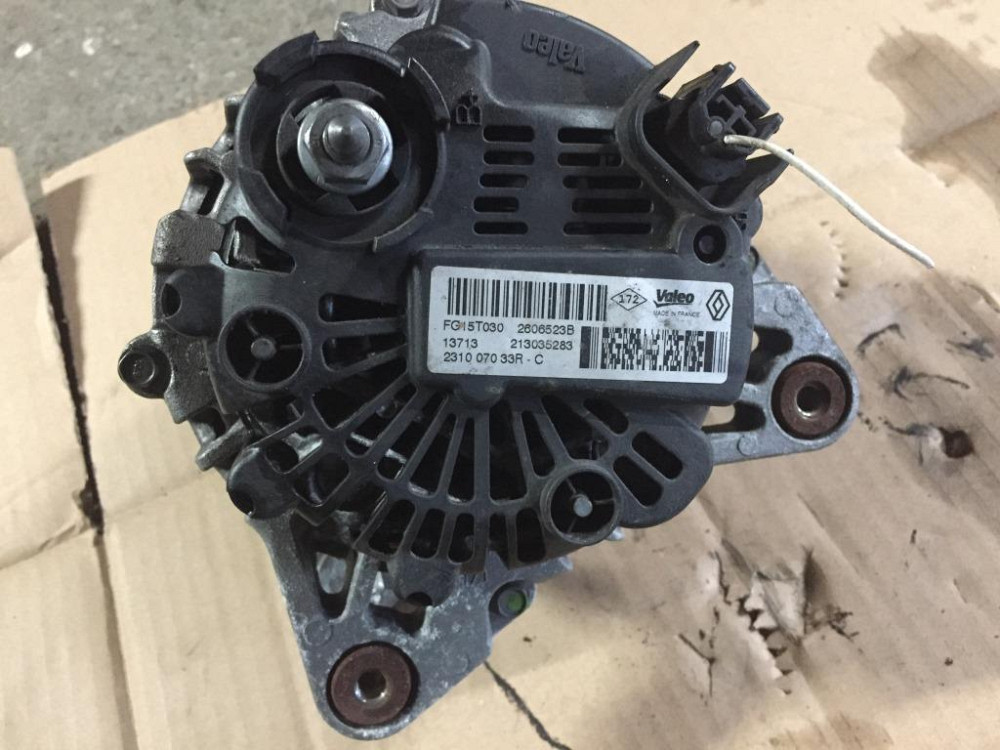 Генератор Renault Megane III 1.6 dci 2009-2016 (231007033R) Ковель - изображение 1