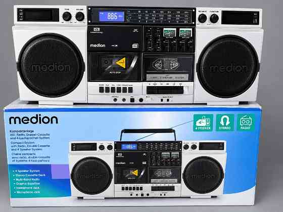Продам MEDION Life® P66538 Retro Ghetto Blaster, абсолютно новий! Днепр