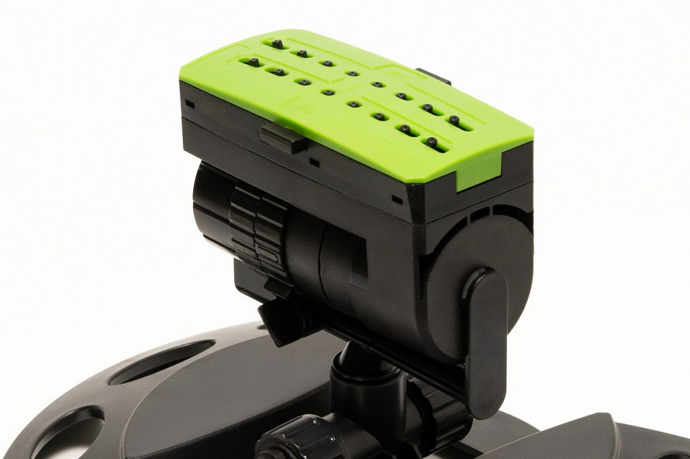 Ороситель осцилляционный MASTERTOOL ½" 16 форсунок 4 режима 3-18 м 150 м² 92-9364 Харків - зображення 5