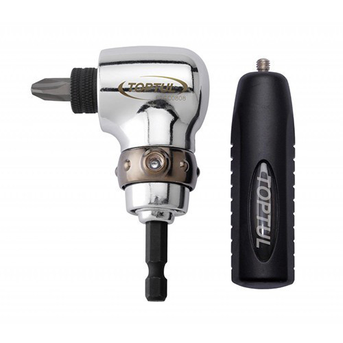 Адаптер угловой для бит 90° TOPTUL под шуруповерт FTGC0808 Харьков - изображение 4