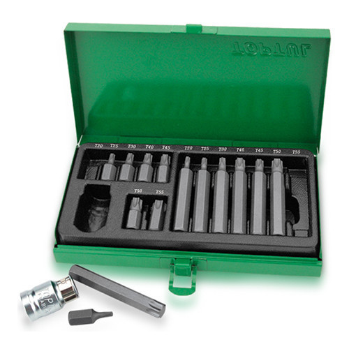 Набор биты для отвертки TORX TOPTUL 10мм 15ед. GAAD1506 Харьков - изображение 1