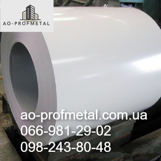 Гладкий лист белого цвета РАЛ 9003 глянцевый. Киев - изображение 1