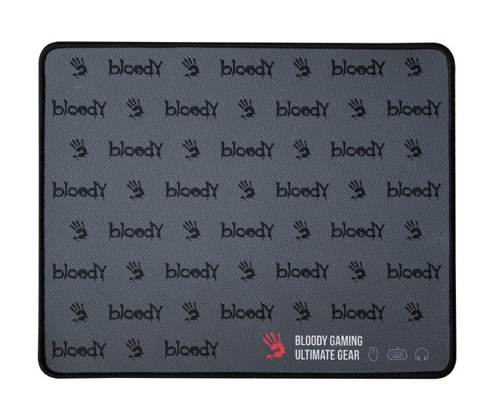 Игровая поверхность для мыши и клавиатуры Bloody BP-30M 35х28 см черный Киев - изображение 1