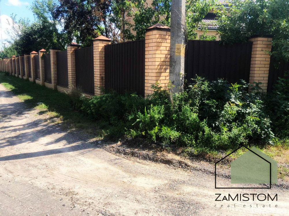 Продам ділянку 14 соток в селі Гнідин. Фасад 36 метрів. Газ і електрика по вулиці. Асфальтований пі Бориспіль - зображення 5