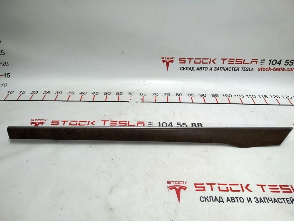 Накладка декоративная карты двери задней левой FIGURED ASH BURL Tesla model X 1035826-09-B Київ - зображення 1