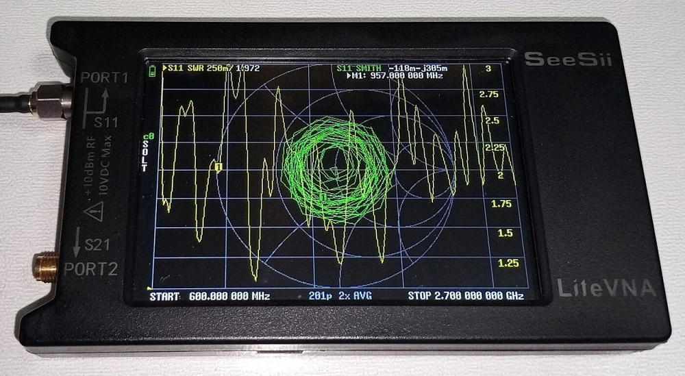 Антенна 700-2700 МГц 7 дБ, до 30 Вт, 32 см, RG 174 1 м, RP SMA, на магнитном основании. Смотрите гра Днепр - изображение 4