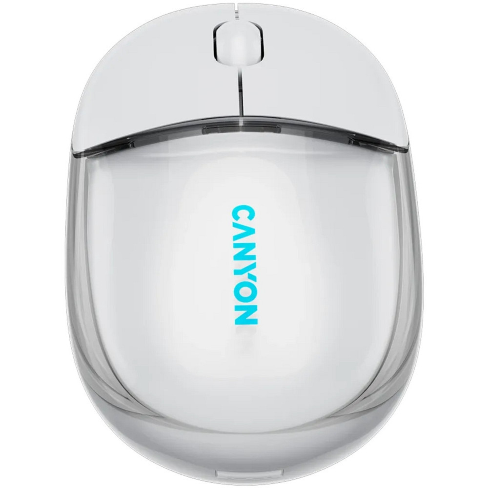 Мышь компьютерная безпроводная Canyon OnClick 24 White CNS-CMSW24W белая Київ - зображення 2