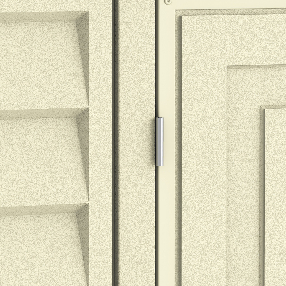 Сарай пластиковый DuraMate 240x163x186 см слоновая кость Київ - зображення 8