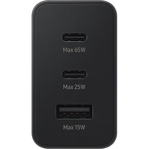 Мережевий зарядний пристрій Samsung 65W Power Adapter Trio Black (EP-T6530NBEGEU) (Код товару:38160) Харьков - изображение 3