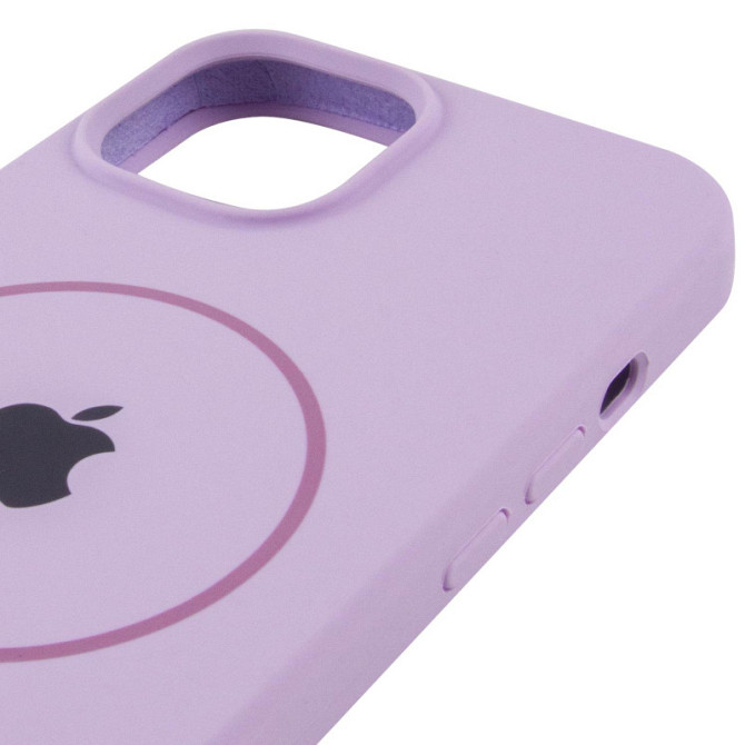 Чехол Silicone Case Full Protective (AA) with MagSafe для Apple iPhone 15 (6.1") Херсон - зображення 4