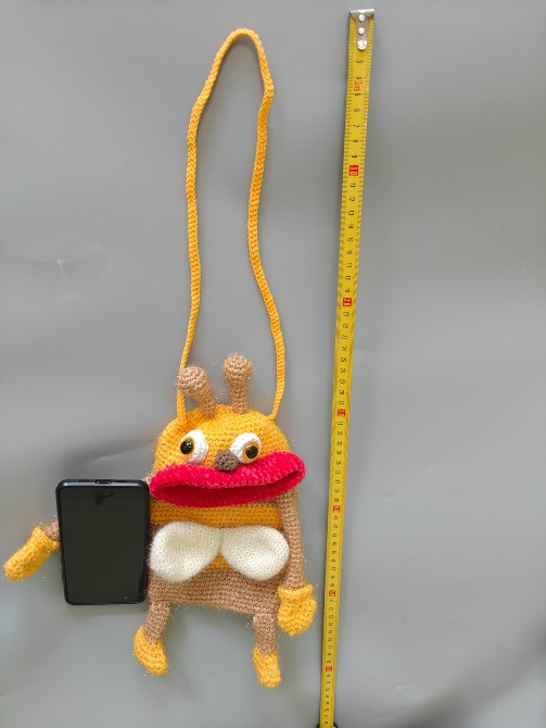 Сумочка чохол для смартфона бджілка дитяча ручна робота Нововолинськ - зображення 8