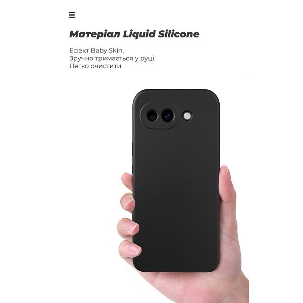 Чохол ArmorStandart ICON для Google Pixel 10a 5G Black (ARM90518) Харьков - изображение 3
