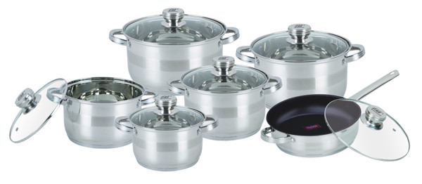 Набір посуду Bohmann BH-1275-NTF 12 предметів Київ - зображення 1