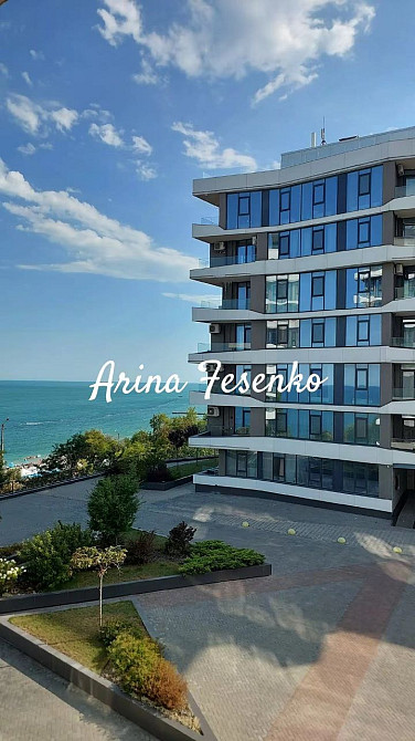 Продажа новой , дизайнерской квартиры возлн моря / Одесса , терраса. вид моря Одеса - зображення 1