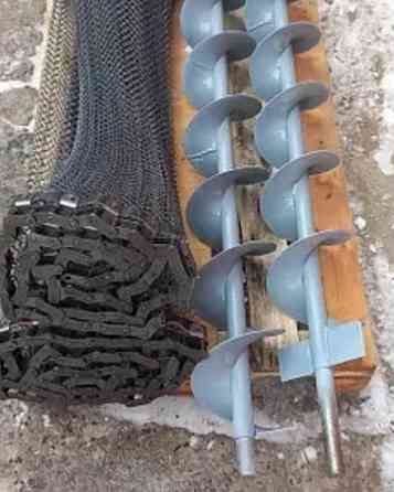 Шнекова спіраль для зерноочисних машин Київ