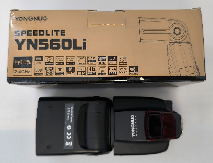 спалах Yongnuo YN560 LI Бровары - изображение 5