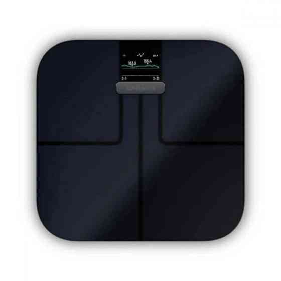 Весы напольные Garmin Index S2 Smart Scale Black 010-02294-12 180 кг черные Київ