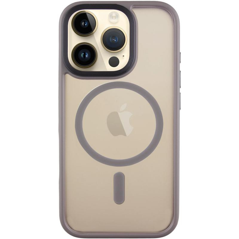 TPU+PC чехол Metal Buttons with Magnetic Fit для Apple iPhone 16 Pro Max (6.9") Херсон - зображення 7