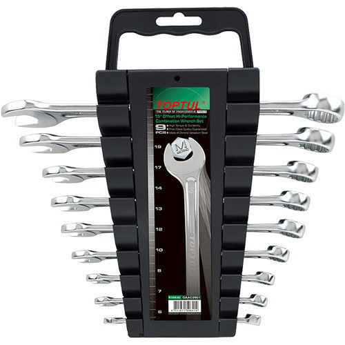 Набор ключей комб. на холдере TOPTUL 9 шт. 6-19 мм GAAC0901 Харьков - изображение 2
