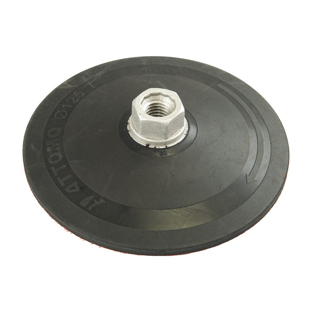 Платформа для круга шлифовального MASTERTOOL с липучкой Velcro Ø 125 мм 1 мм М14 08-6003 Харків - зображення 1