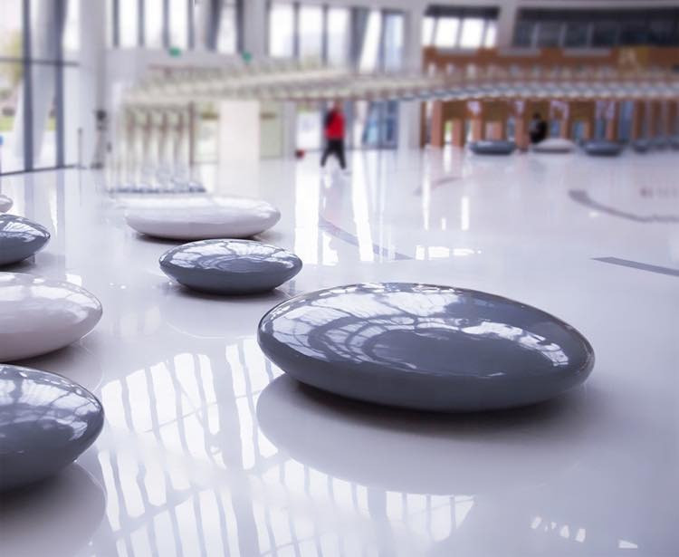 Художественная мебель в форме гальки для торговых центров под заказ. Киев - изображение 2