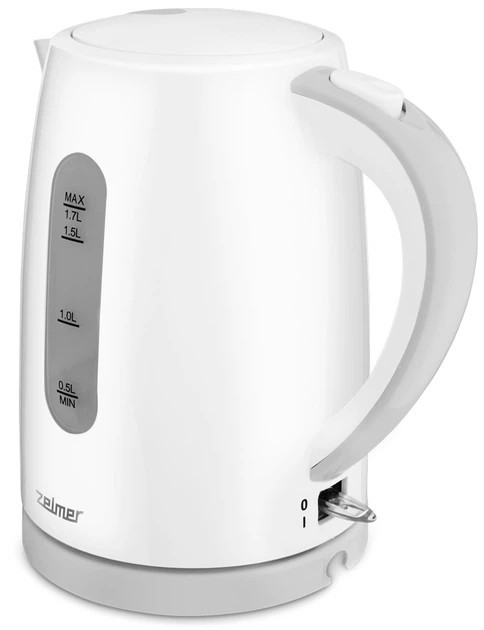 Электрочайник Zelmer ZCK7616S 1.7 л серый Київ - зображення 2