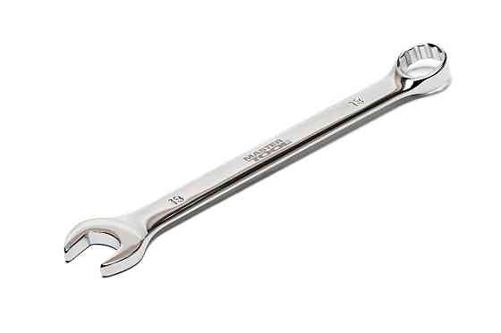 Ключ комбинированный MASTERTOOL 18 мм 31CrV3 DIN 3113 SS 71-1018 Харків