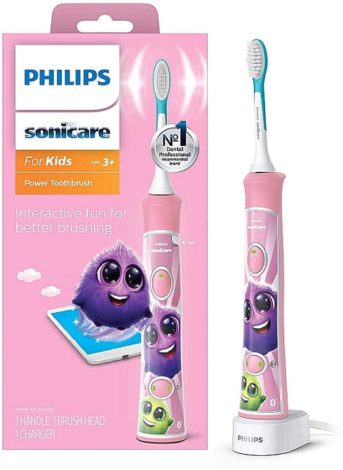 Детская электрическая зубная щетка Philips SoniСare For Kids HX6352-42 Киев - изображение 1