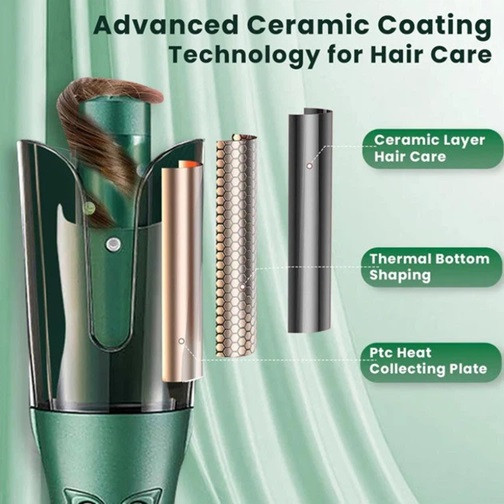 Стайлер-плойка VGR V-583 35 Вт зеленый Київ - зображення 2