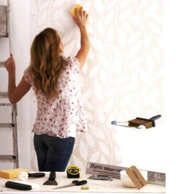 Поклейка шпалер Осокорки Дарниця Троєщина Київ - зображення 1