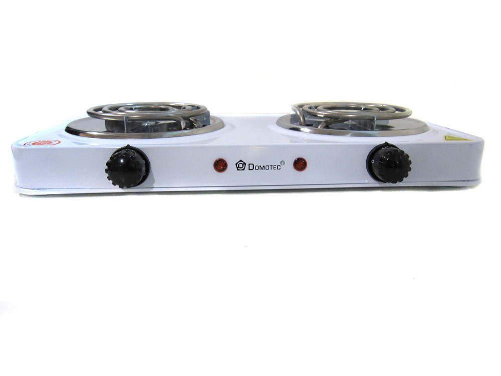 Электроплита Domotec MS-5802 плита настольная, конфорки 1000Вт 2 шт Київ - зображення 3