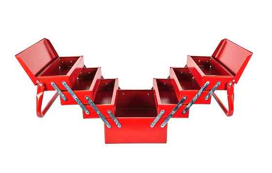 Ящик для инструментов MASTERTOOL металлический 330 мм 4 яруса/7 отделений 79-3307 Харків