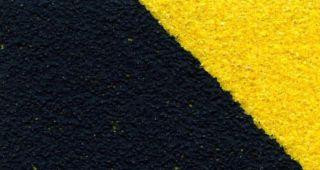 Противоскользящая лента Heskins Черно-Желтая Стандартная Київ - зображення 1