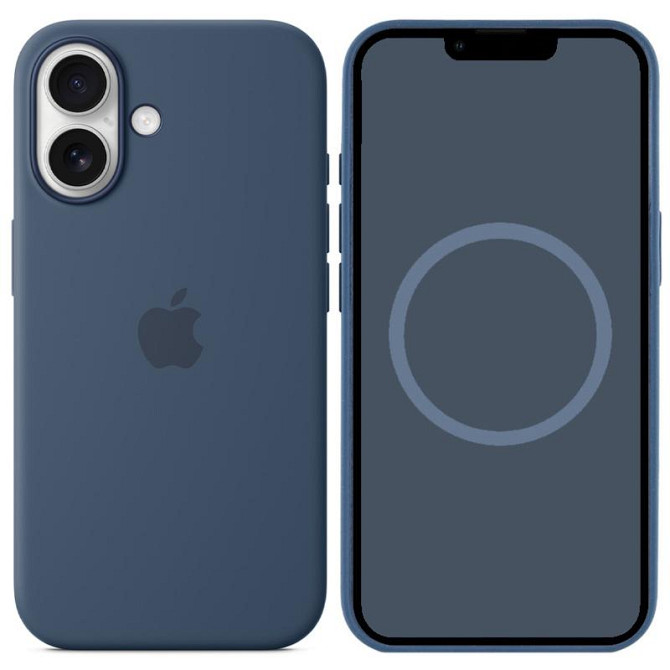 Чехол Silicone case (AAA) with Magsafe and Animation для Apple iPhone 16 (6.1") Херсон - изображение 5
