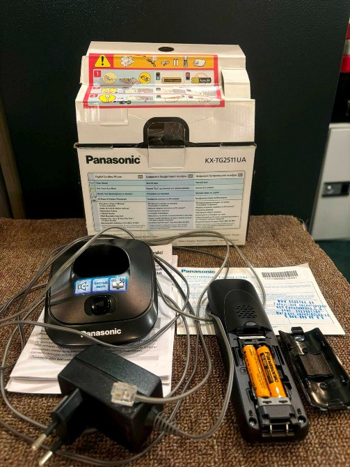 Panasonic KX-TG2511UAT DECT бездротовий телефон/радіотелефон новий Київ - зображення 2