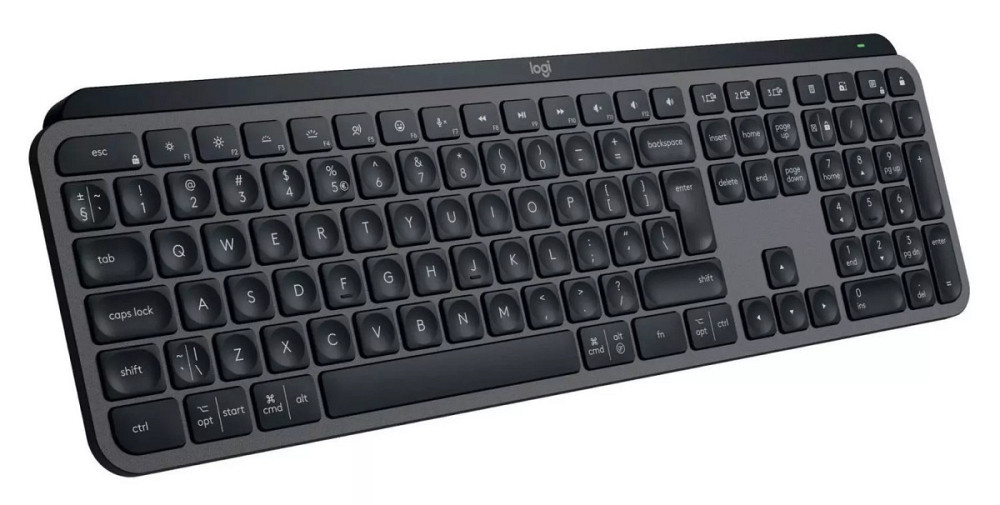 Клавиатура компьютерная безпроводная Logitech MX Keys S Graphite UA L920-011593 графитовая Київ - зображення 1